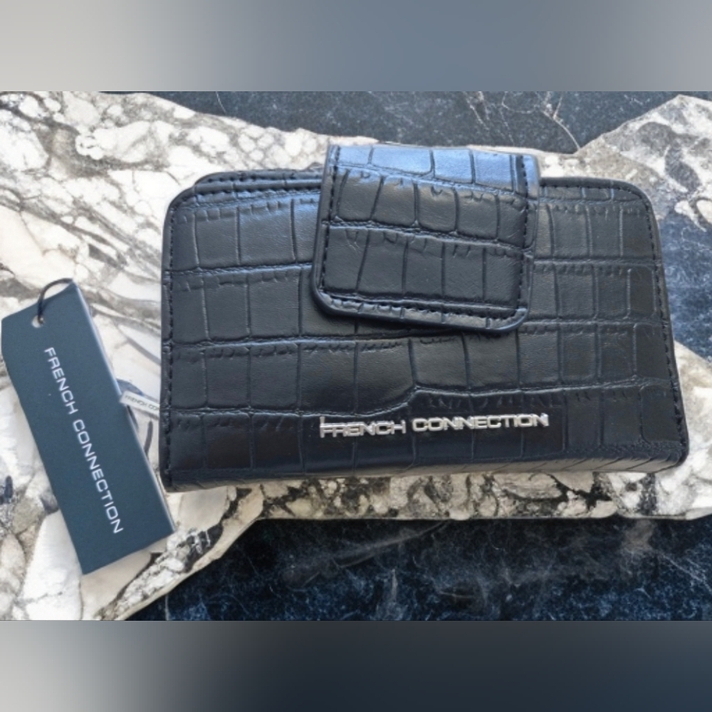 French Connection Black Wallet